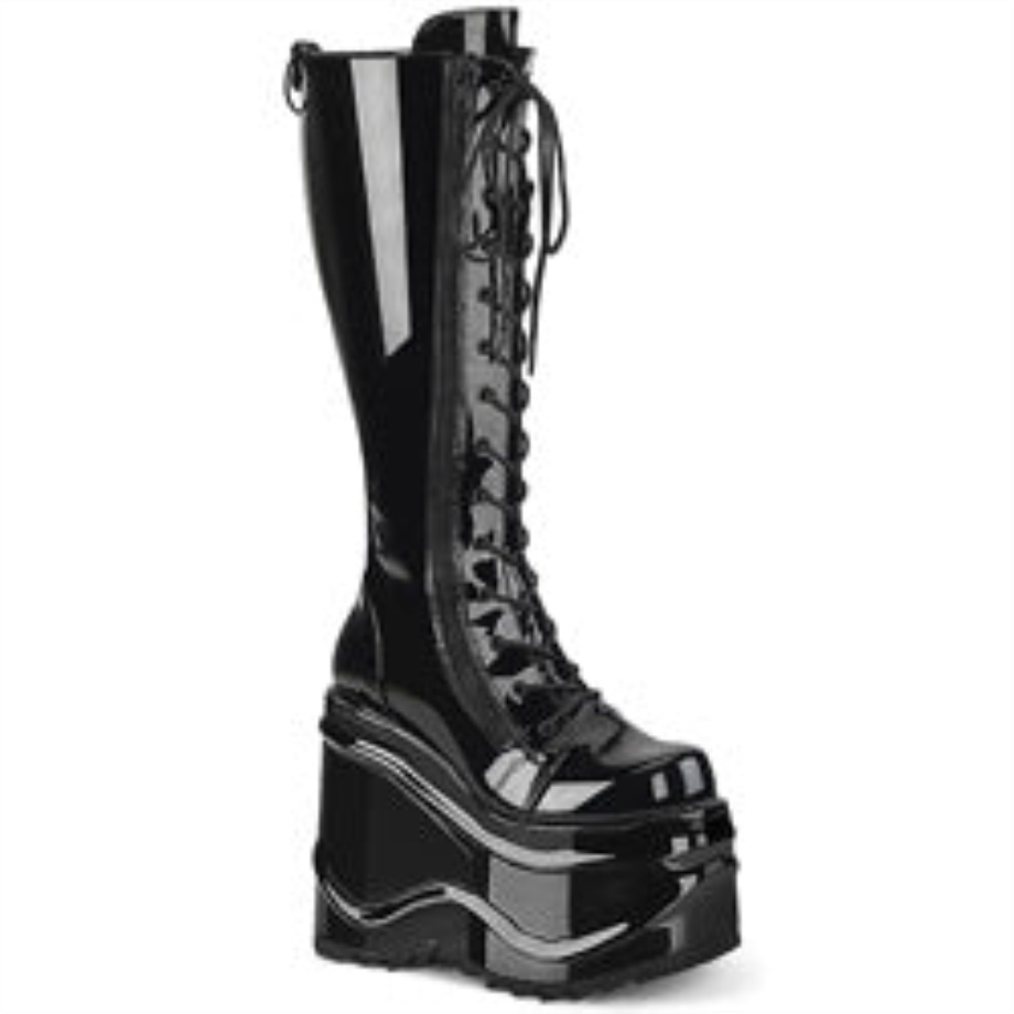 Wave-200 Demonia Ireland Black Patent