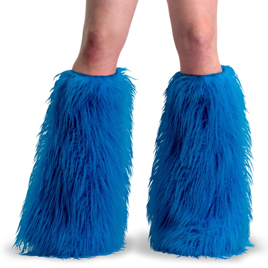 Yeti-08 Demonia Ireland Blue Faux Fur